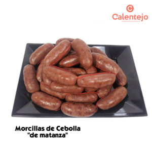 MORCILLAS FRESCAS DE CEBOLLA CON PIÑONES PICANTE  1KG